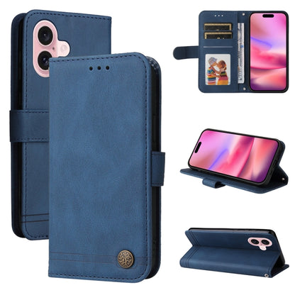 Skin Feel Life Tree Leather Phone Case