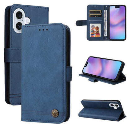 Skin Feel Life Tree Leather Phone Case