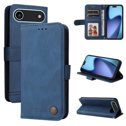 Skin Feel Life Tree Leather Phone Case