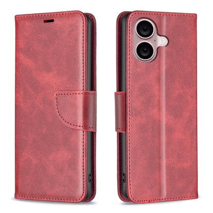 Lambskin Texture Pure Color Flip Leather Phone Case