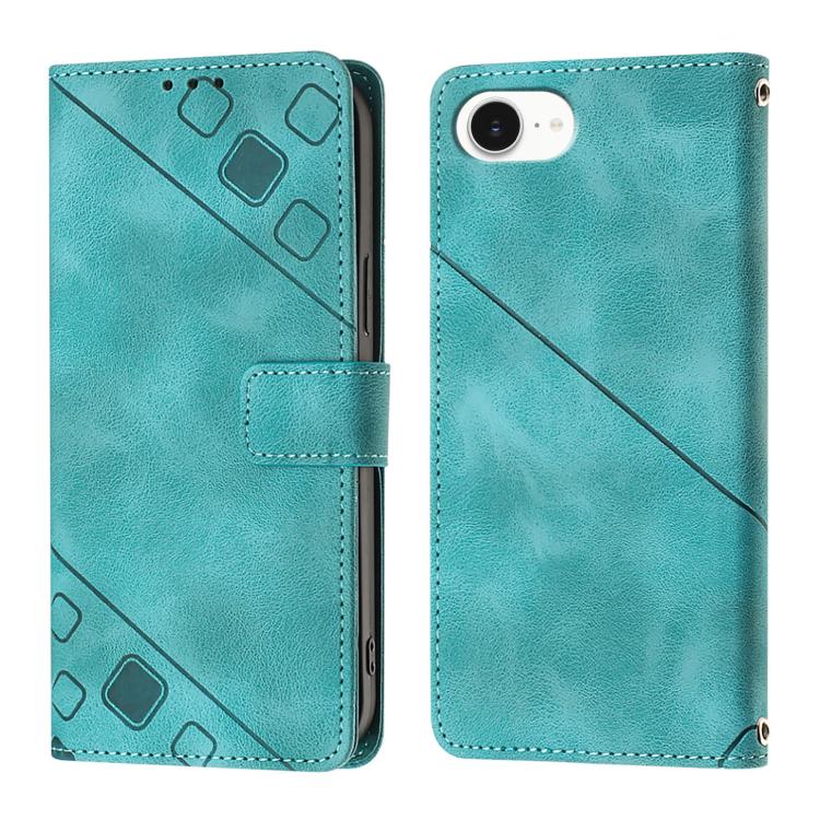 Skin-feel Embossed Leather Phone Case