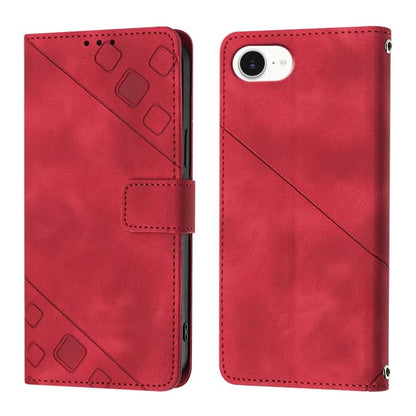 Skin-feel Embossed Leather Phone Case