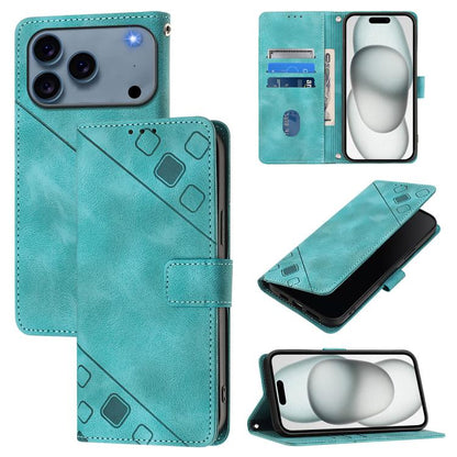 Skin-feel Embossed Leather Phone Case