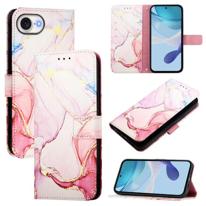 PT003 Marble Pattern Flip Leather Phone Case