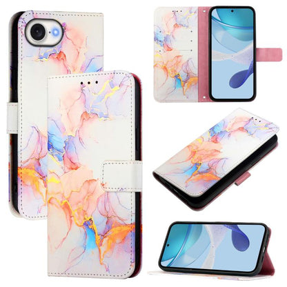 PT003 Marble Pattern Flip Leather Phone Case