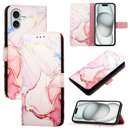 PT003 Marble Pattern Flip Leather Phone Case