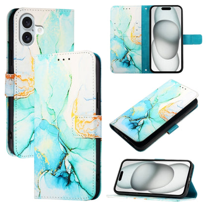 PT003 Marble Pattern Flip Leather Phone Case