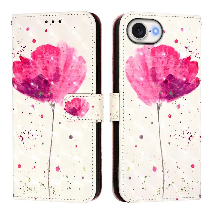3D Painting Horizontal Flip Leather Phone Case