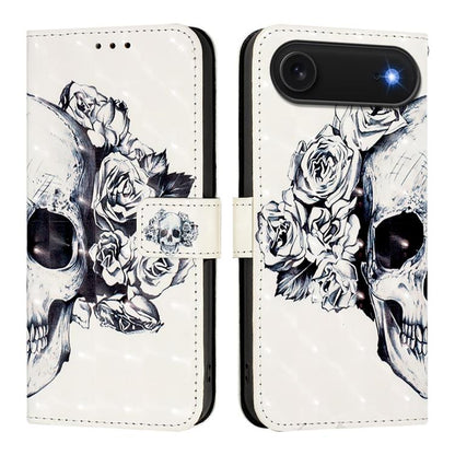 3D Painting Horizontal Flip Leather Phone Case