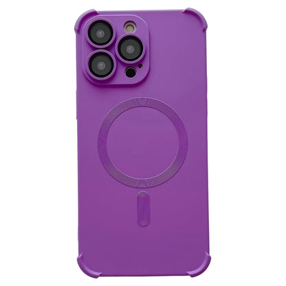 Four Corner Shockproof Skin Feel MagSafe Magnetic Phone Case, For iPhone 16 Pro Max��������������...