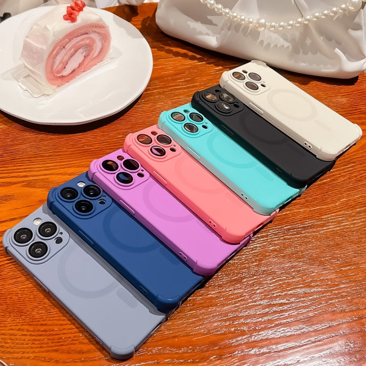 Four Corner Shockproof Skin Feel MagSafe Magnetic Phone Case, For iPhone 16 Pro Max��������������...