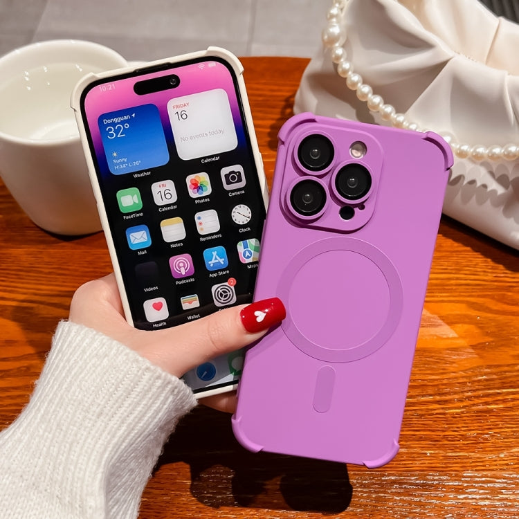 Four Corner Shockproof Skin Feel MagSafe Magnetic Phone Case, For iPhone 13 Pro, For iPhone 13���...