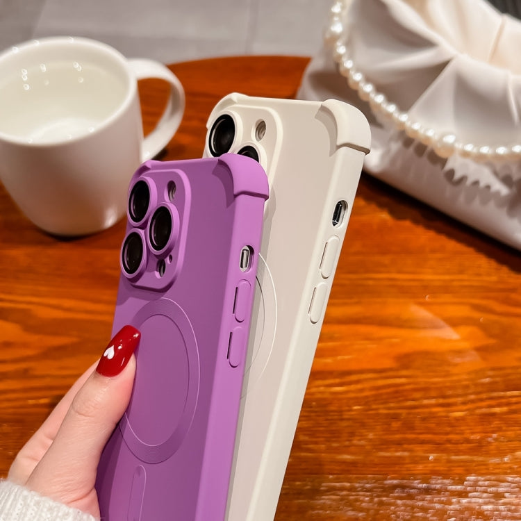Four Corner Shockproof Skin Feel MagSafe Magnetic Phone Case, For iPhone 13 Pro, For iPhone 13���...