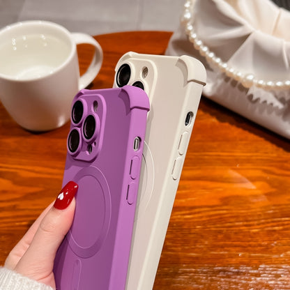 Four Corner Shockproof Skin Feel MagSafe Magnetic Phone Case, For iPhone 13 Pro, For iPhone 13���...