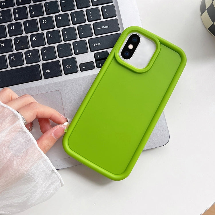 Shockproof Frame Frosted TPU Phone Case, For iPhone XR, For iPhone XS Max������������������������...