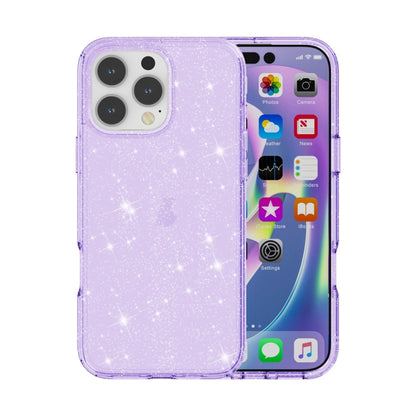 Shockproof Terminator Glitter Powder Phone Case, For iPhone 16 Pro Max, For iPhone 16 Pro��������...