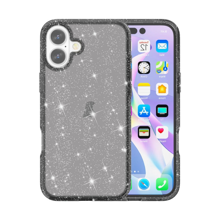 Shockproof Terminator Glitter Powder Phone Case, For iPhone 16 Pro Max, For iPhone 16 Pro��������...