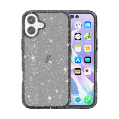 Shockproof Terminator Glitter Powder Phone Case, For iPhone 16 Pro Max, For iPhone 16 Pro��������...