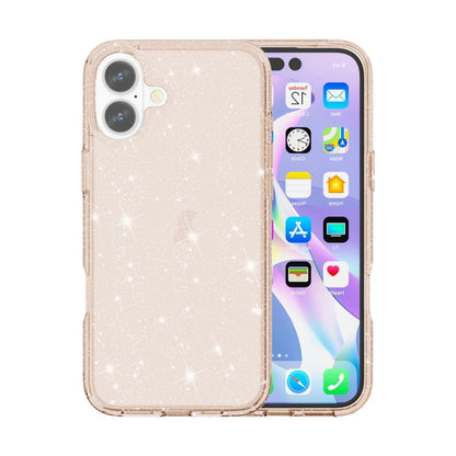 Shockproof Terminator Glitter Powder Phone Case, For iPhone 16 Pro Max, For iPhone 16 Pro��������...