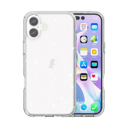 Shockproof Terminator Glitter Powder Phone Case, For iPhone 16 Pro Max, For iPhone 16 Pro��������...