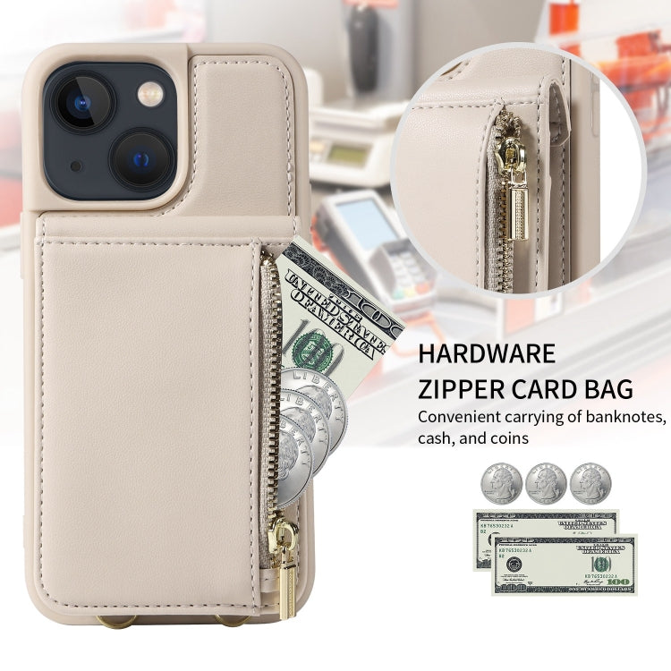 Crossbody Lanyard Zipper Wallet Leather Phone Case