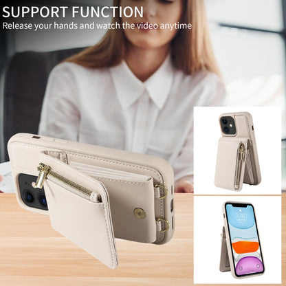 Crossbody Lanyard Zipper Wallet Leather Phone Case, For iPhone 11, For iPhone 11 Pro�������������...