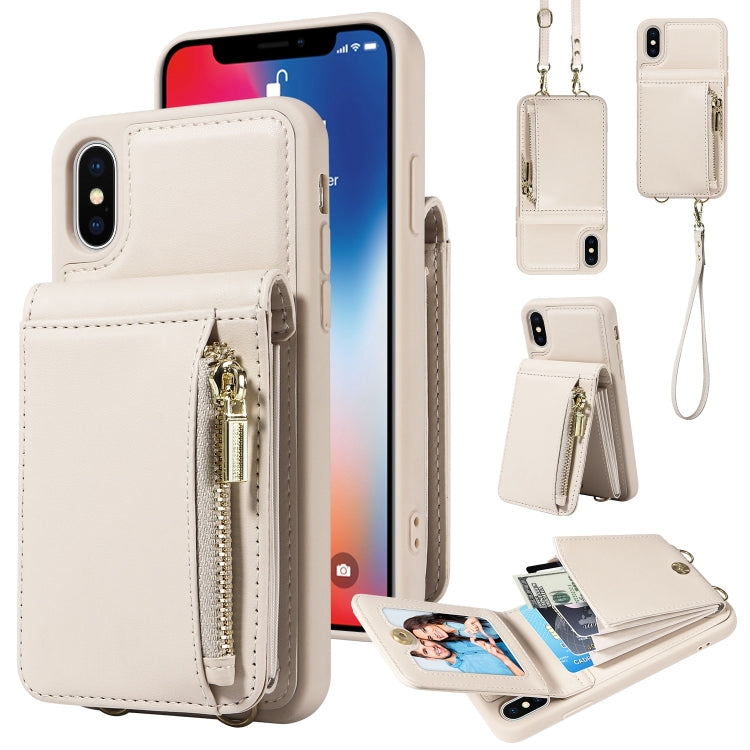 Crossbody Lanyard Zipper Wallet Leather Phone Case, For iPhone 11, For iPhone 11 Pro�������������...