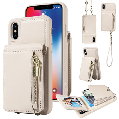 Crossbody Lanyard Zipper Wallet Leather Phone Case, For iPhone 11, For iPhone 11 Pro�������������...