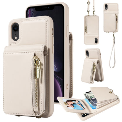 Crossbody Lanyard Zipper Wallet Leather Phone Case, For iPhone 11, For iPhone 11 Pro�������������...