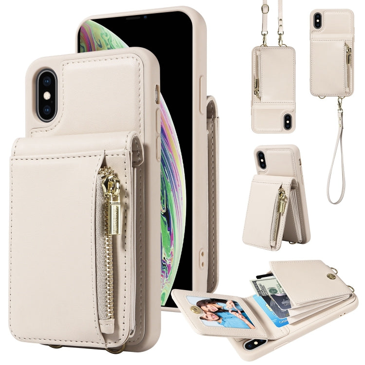 Crossbody Lanyard Zipper Wallet Leather Phone Case, For iPhone 11, For iPhone 11 Pro�������������...