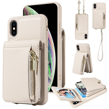 Crossbody Lanyard Zipper Wallet Leather Phone Case, For iPhone 11, For iPhone 11 Pro�������������...