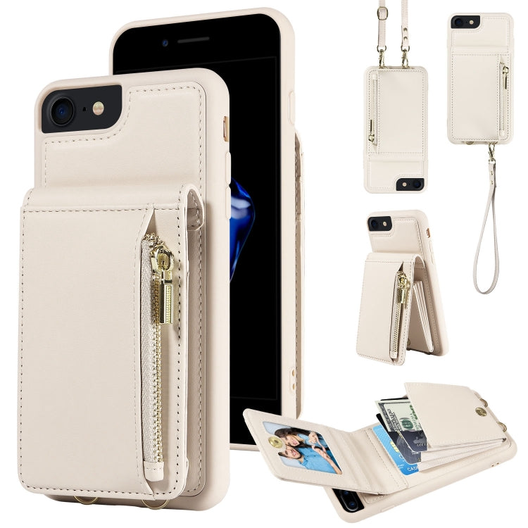 Crossbody Lanyard Zipper Wallet Leather Phone Case, For iPhone 16 Pro Max, For iPhone 16 Pro�����...