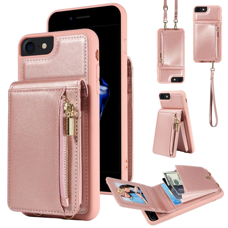 Crossbody Lanyard Zipper Wallet Leather Phone Case, For iPhone 16 Pro Max, For iPhone 16 Pro�����...