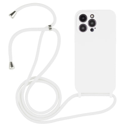 Crossbody Lanyard Liquid Silicone Case, For iPhone 16 Pro Max, For iPhone 16 Pro, For iPhone 16 P...