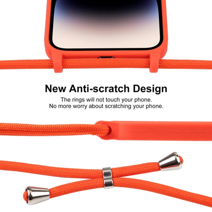 Crossbody Lanyard Liquid Silicone Case, For iPhone 16 Pro Max, For iPhone 16 Pro, For iPhone 16 P...
