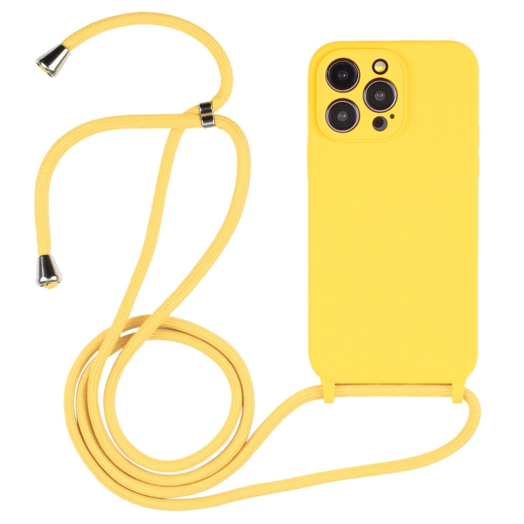Crossbody Lanyard Liquid Silicone Case, For iPhone 16 Pro Max, For iPhone 16 Pro, For iPhone 16 P...
