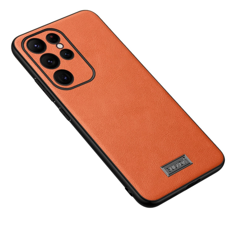 SULADA Shockproof TPU Hybrid Handmade Leather Phone Case