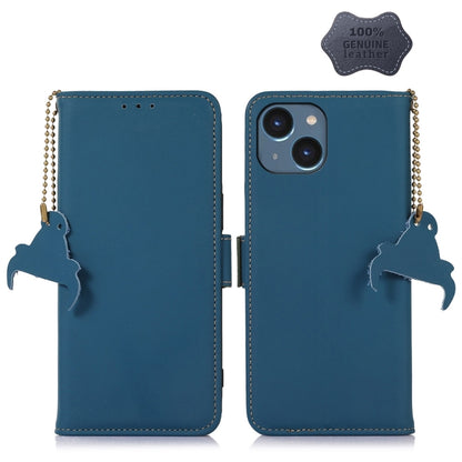 Genuine Leather Magnetic RFID Leather Phone Case, For iPhone 16 Pro Max, For iPhone 16 Pro�������...