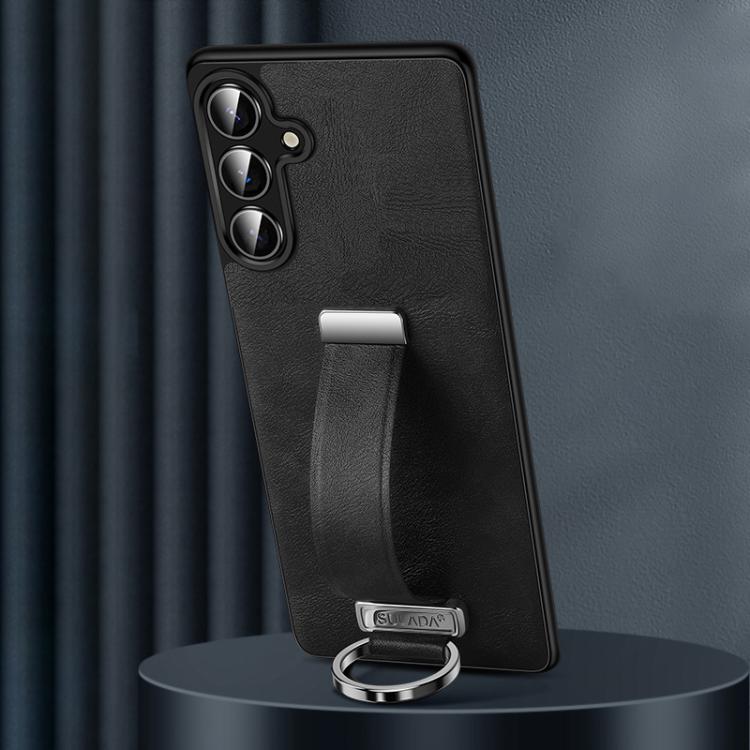 SULADA PC Hybrid Leather Texture Skin Feel Shockproof Phone Case