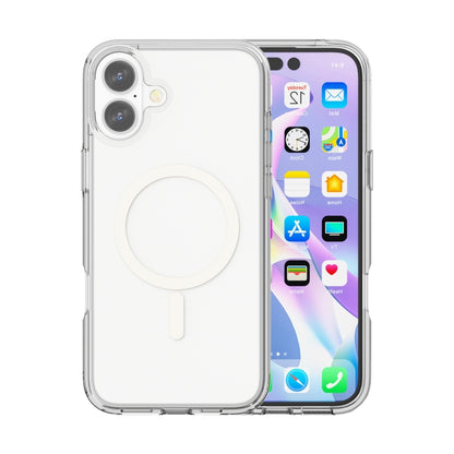 Terminator Style Transparent MagSafe Magnetic Phone Case, For iPhone 16e, For iPhone 16 Pro Max��...