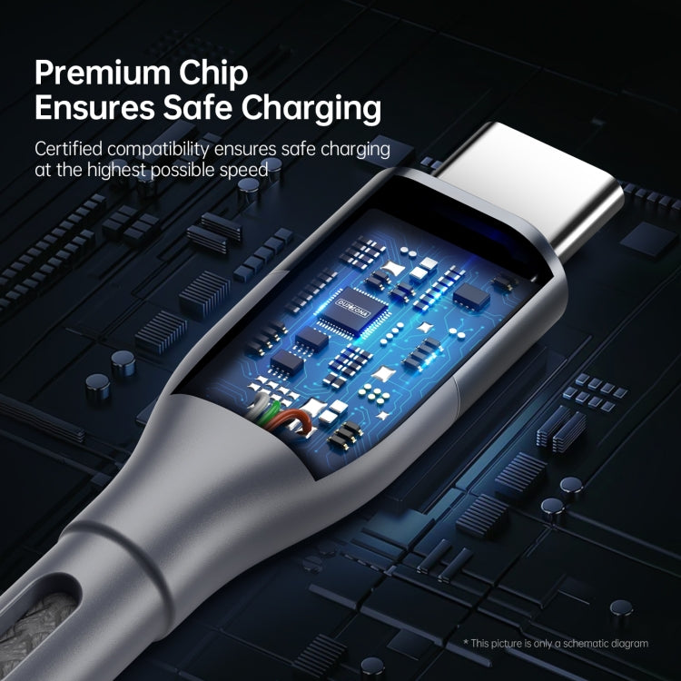 DUZZONA A2 PD 65W USB-C / Type-C to Type-C Fast Charging Data Cable, 2m Type-C to Type-C���������...