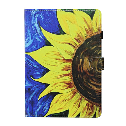 Colored Drawing Stitching Horizontal Flip Leather Case, with Holder & Card Slots