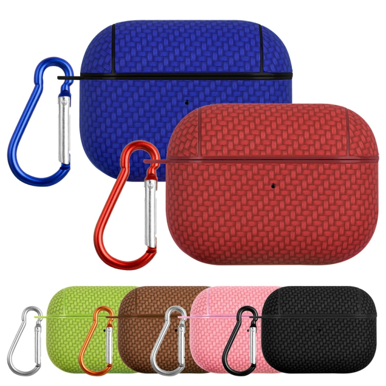 Woven Skin Texture PC TWS Earphone Protective Case, For AirPods Pro 2, For AirPods 3�������������...