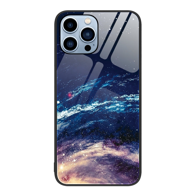Colorful Painted Glass Phone Case, For iPhone 16 Pro Max, For iPhone 16 Pro, For iPhone 16 Plus��...