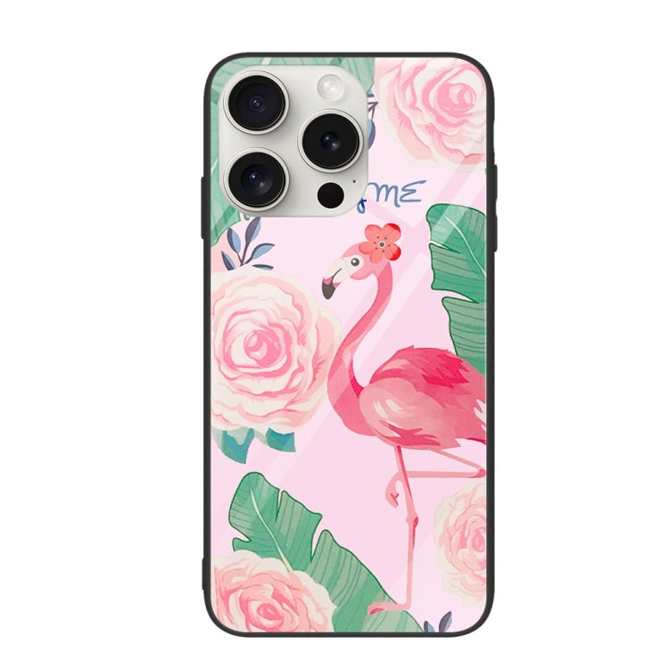 Colorful Painted Glass Phone Case, For iPhone 16 Pro Max, For iPhone 16 Pro, For iPhone 16 Plus��...