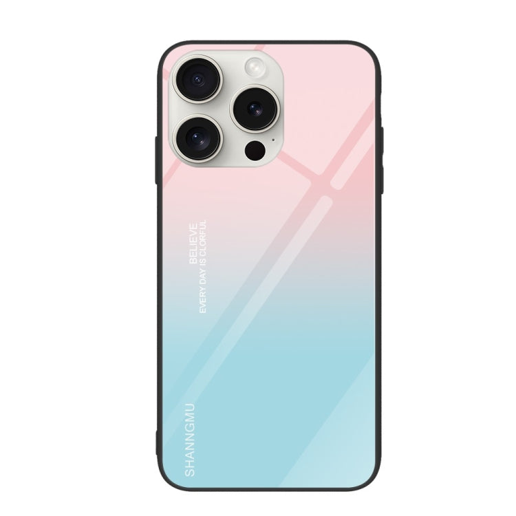 Colorful Painted Glass Phone Case, For iPhone 16 Pro Max, For iPhone 16 Pro, For iPhone 16 Plus��...