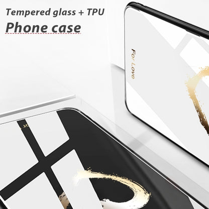 Colorful Painted Glass Phone Case, For iPhone 16 Pro Max, For iPhone 16 Pro, For iPhone 16 Plus��...