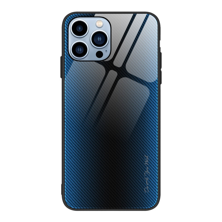 Texture Gradient Glass TPU Phone Case