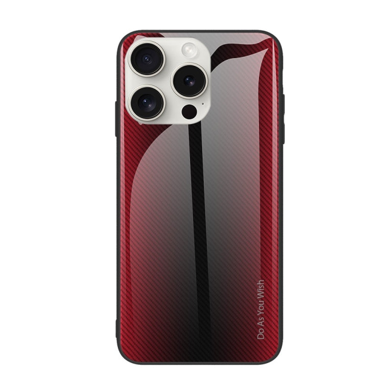 Texture Gradient Glass TPU Phone Case