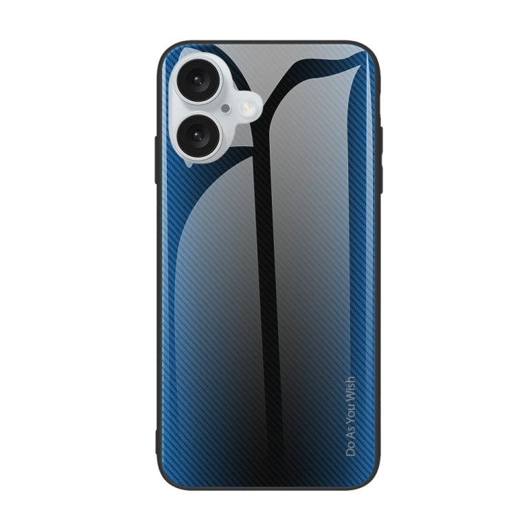 Texture Gradient Glass TPU Phone Case